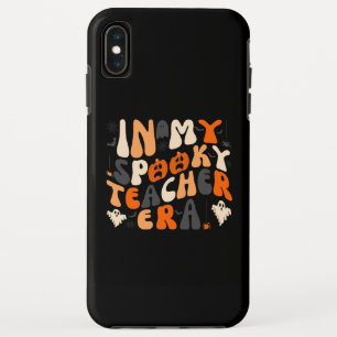 Retro Spooky Teacher Era Halloween iPhone XS Max Case
