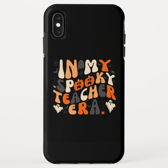 Retro Spooky Teacher Era Halloween  Case-Mate iPhone Case (Back)