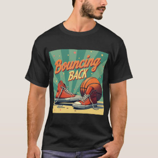Retro Sports Gear Design with Humorous Puns T-Shirt