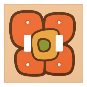 Retro Spring Blossom Light Switch Cover