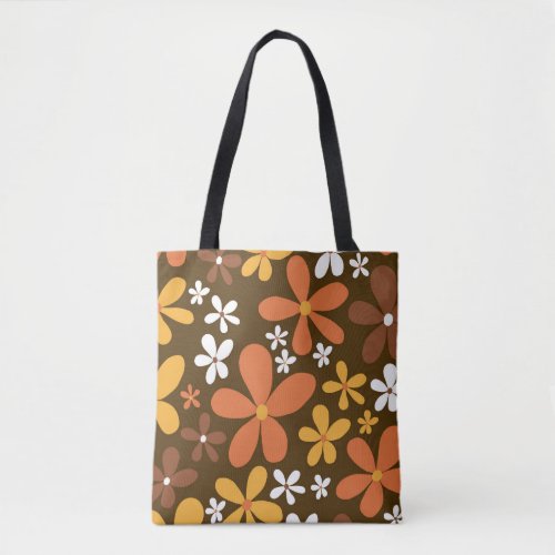 Retro Spring Daisies 2 decor art Tote Bag