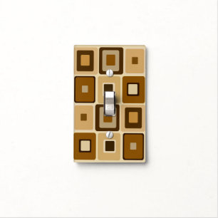 Retro Square Lightswitch Cover