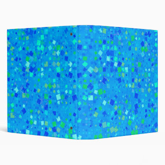 Retro squares! 3 ring binder