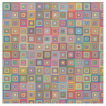 Retro Squares Fabric