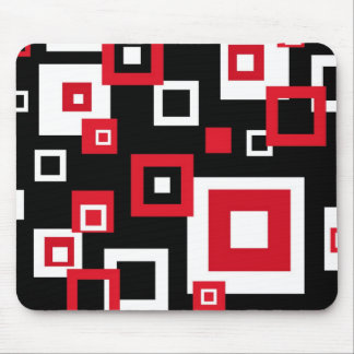 Retro squares - Mousepad