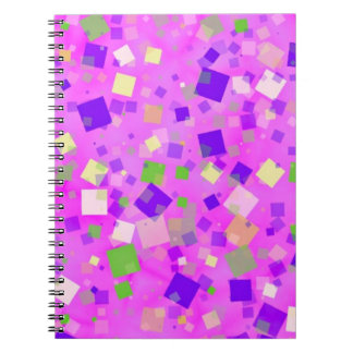 Retro squares! notebook