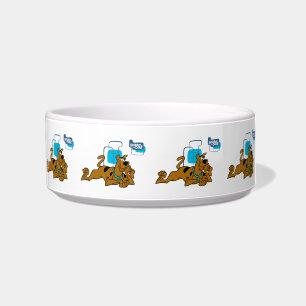 Retro Squares Scooby-Doo Lying Down Bowl