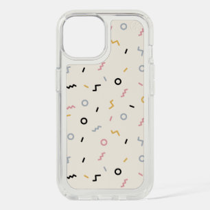 Retro Squiggle Pattern iPhone 15 Case