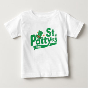 Retro St Paddy’s Day Funny St. Patrick's Day  Baby T-Shirt