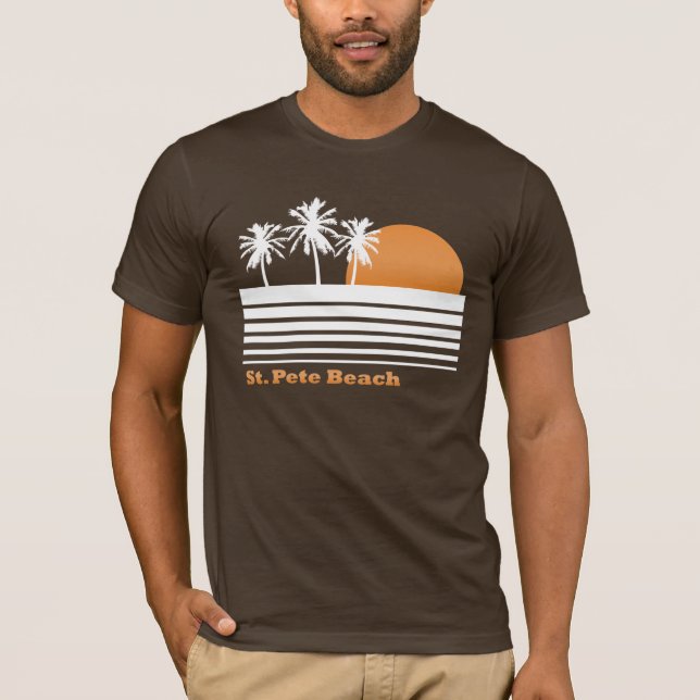 Retro St Pete Beach T-Shirt (Front)