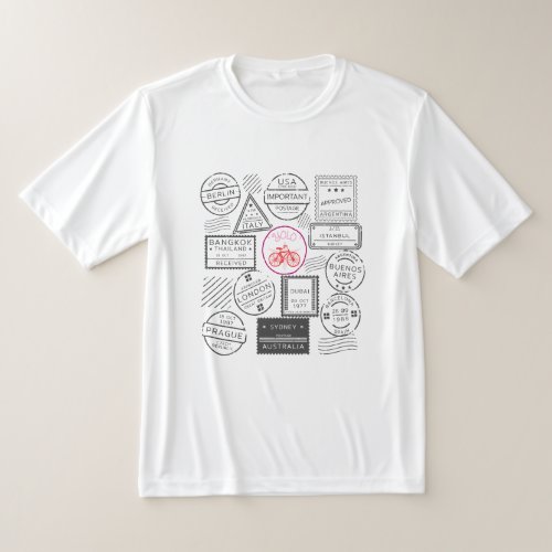 Retro Stamps T_Shirt