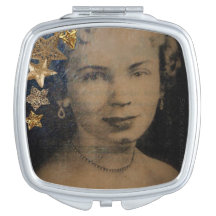 'Retro Star' Compact Mirror