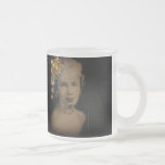 &#39;retro Star&#39; Frosted Glass Mug at Zazzle