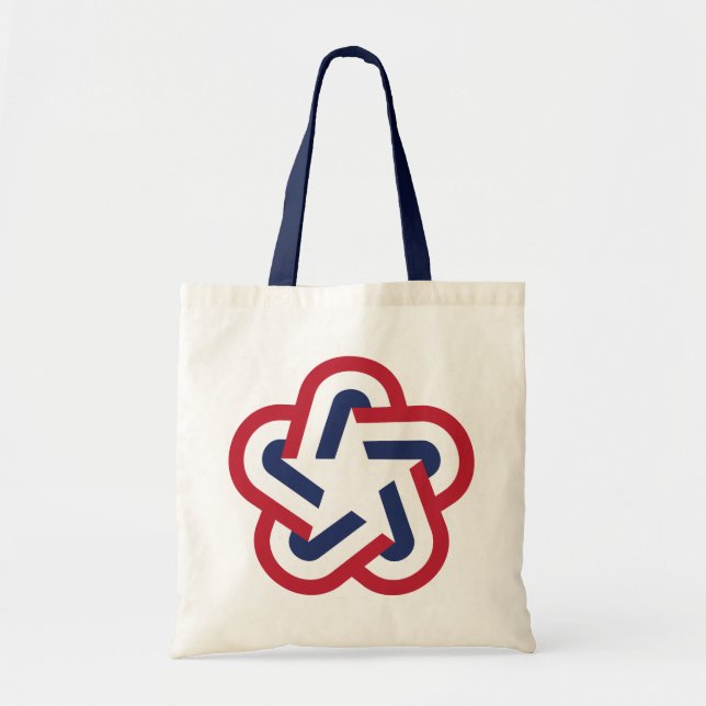 Retro Star Tote Bag (Front)