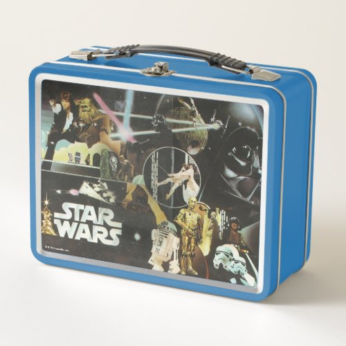 Retro Star Wars Movie Collage Metal Lunch Box