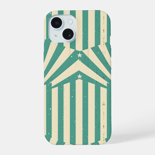 Retro Starburst Iphone Case (Back)