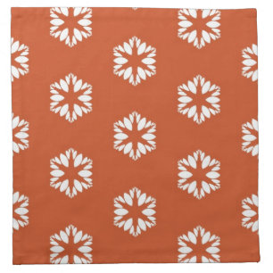 Retro Starburst Pattern Boho Decor Cloth Napkin