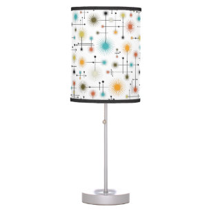 Retro Starbursts A Go-Go! Table Lamp