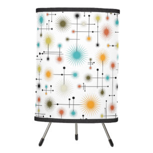 Retro Starbursts A Go-Go! Tripod Lamp