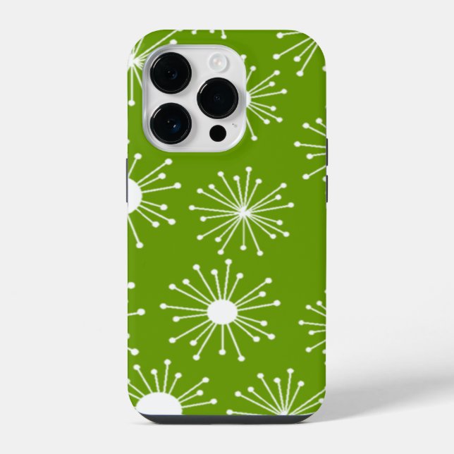 Retro Starbursts Iphone Case (Back)