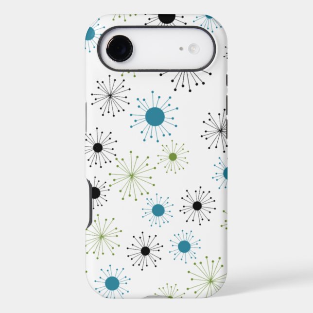 Retro Starbursts iPhone Case (Back)