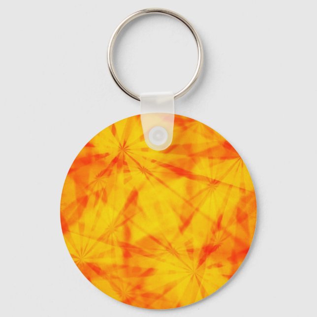 Retro starbursts keychain (Front)