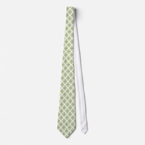 Retro Starlight Tie Green Tie