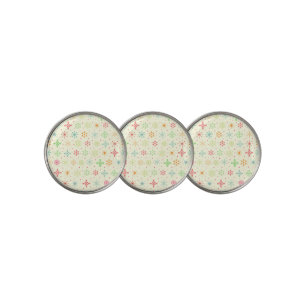 Retro Stars Golf Ball Markers