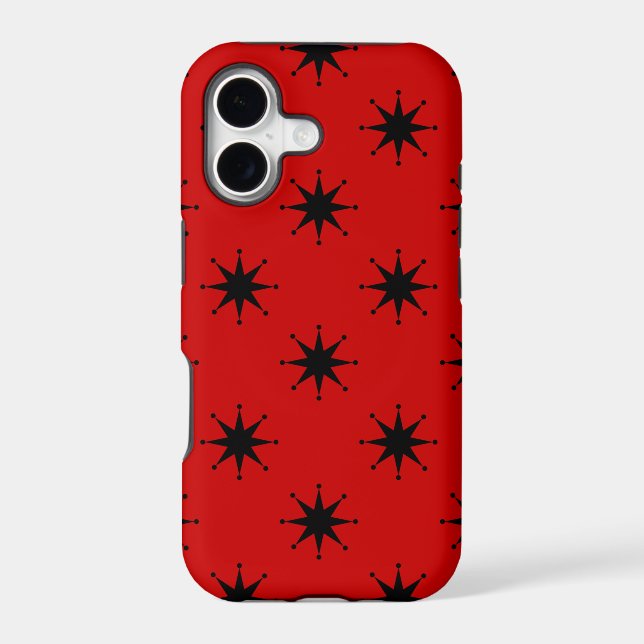 Retro Stars iPhone Case (Back)