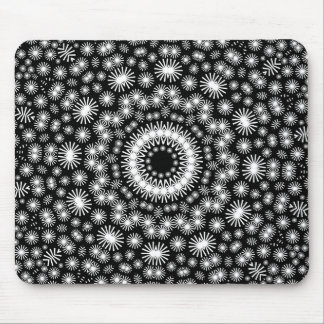 Retro Stars kaleidoscope 02 Mouse Pad