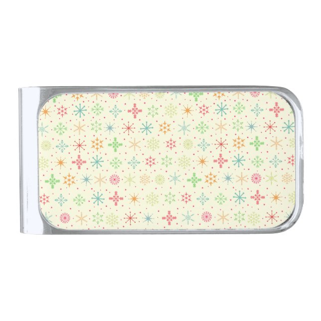 Retro Stars Money Clip (Front)