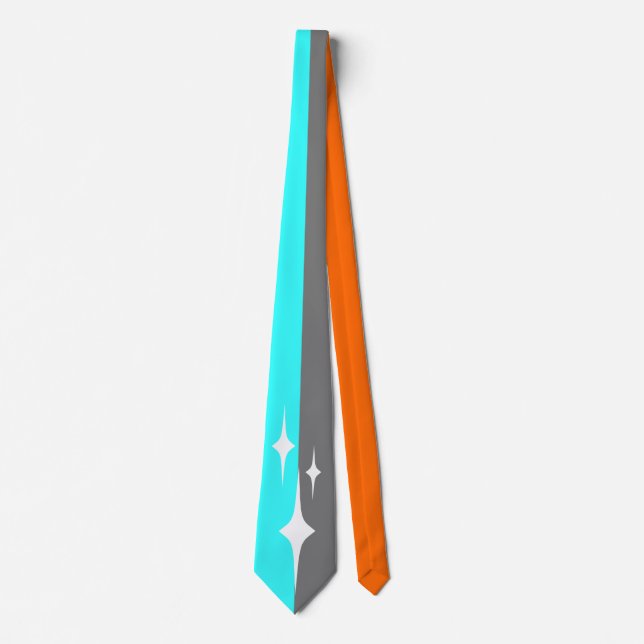 Retro Stars Neck Tie (Front)