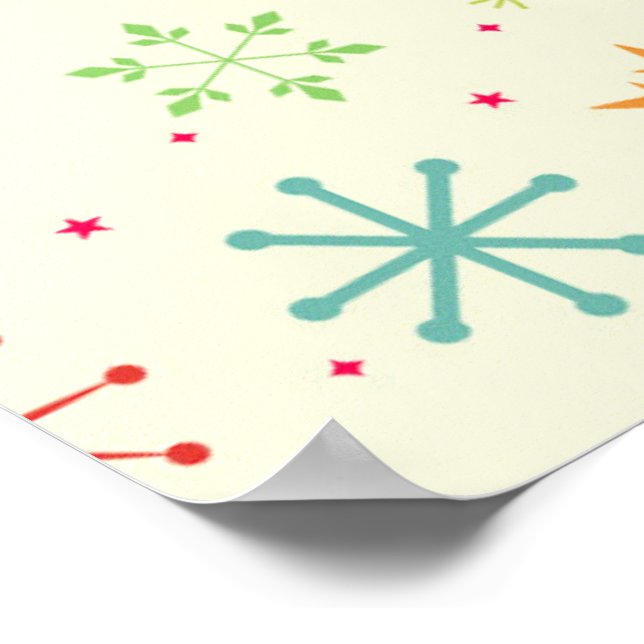 Retro Stars Poster (Corner)