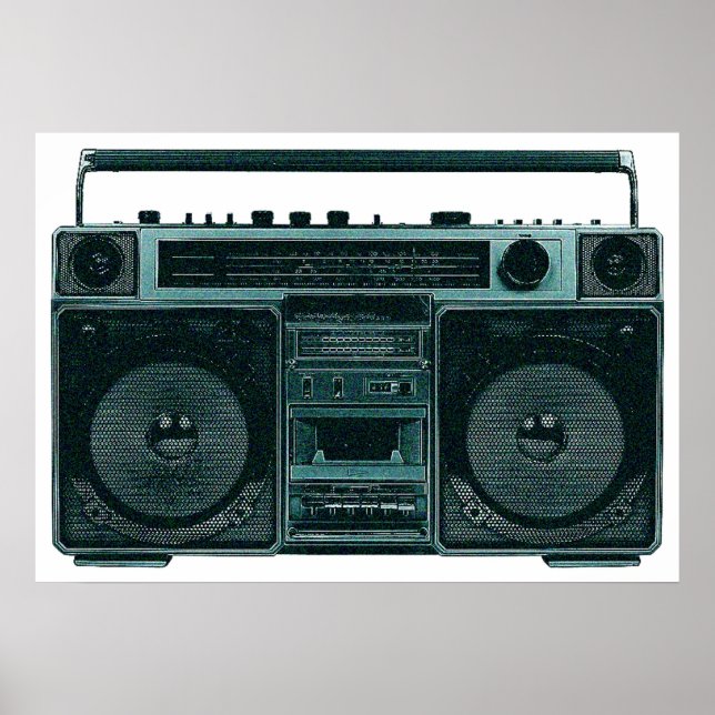 retro stereo poster (Front)