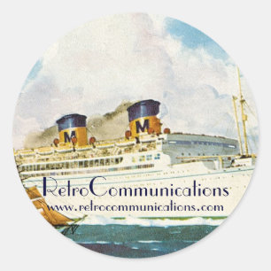 retro sticker promo - liner