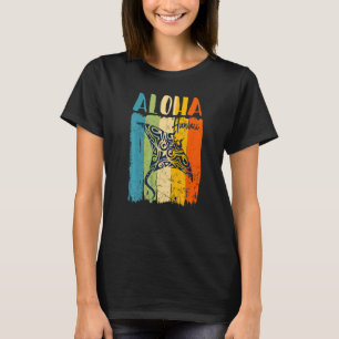 Retro Stingray Aloha Hawaii Matching Friends Famil T-Shirt