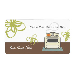 Retro Stove Modern Kitchen From The Kitchen Of... Label