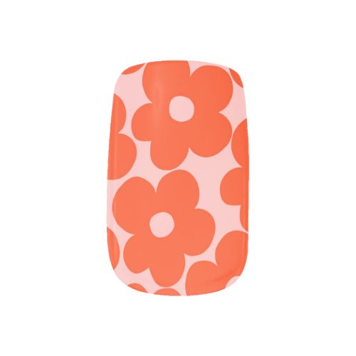 Retro Strawberry Daisies 1 decor art Minx Nail Art