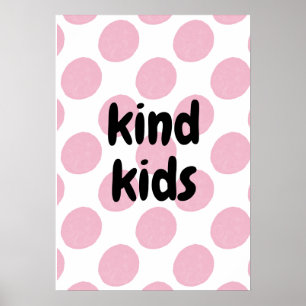 Retro Strawberry Kids Club Wall Art Nursery Decor