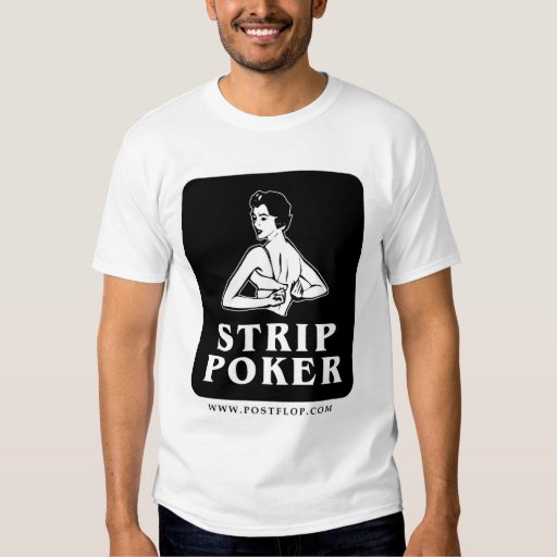 Retro Strip Poker Icon T-shirt | Zazzle