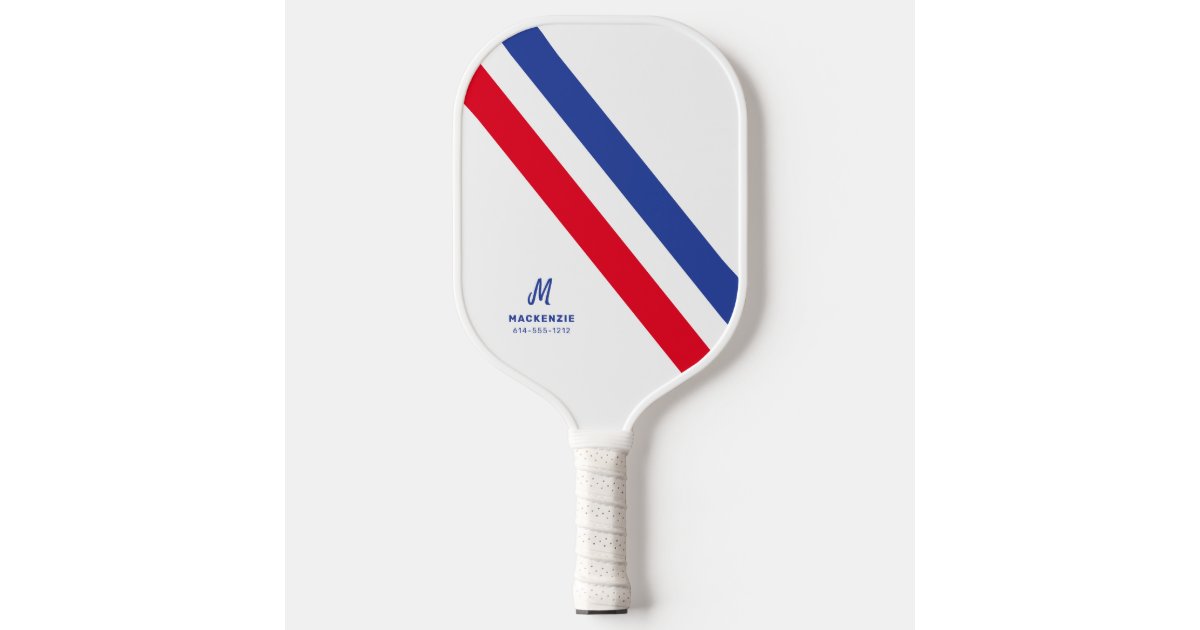 red white and blue pickleball paddle - aluminiomoveis.com.br
