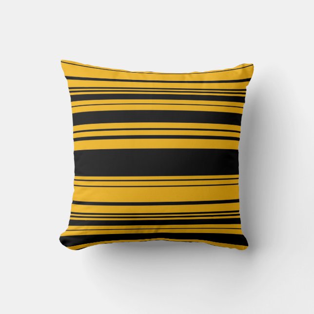 Retro Stripes Art Design Abstract Pillow (Front)