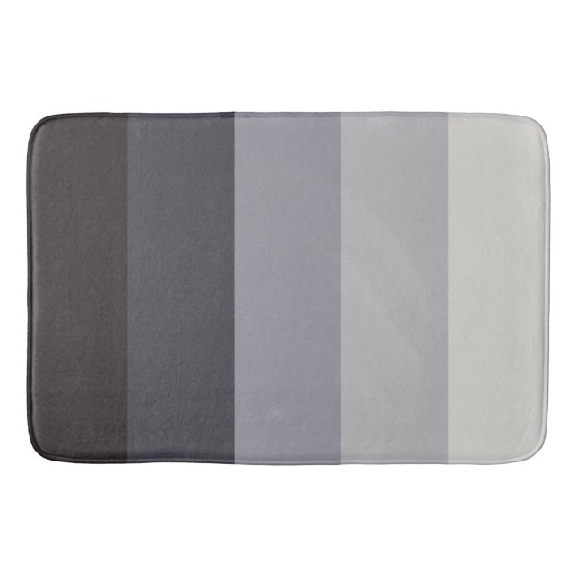 Retro Stripes Bath Mat (Front)