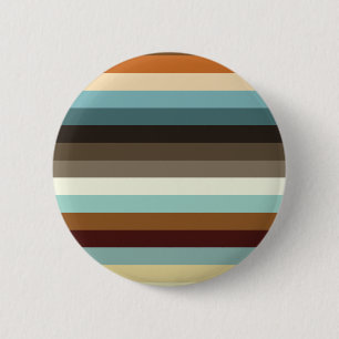 Retro Stripes Button