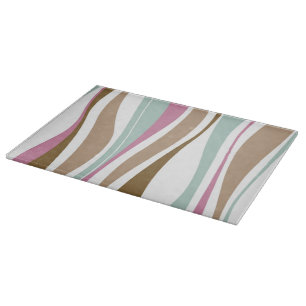 Retro Stripes Cutting Board