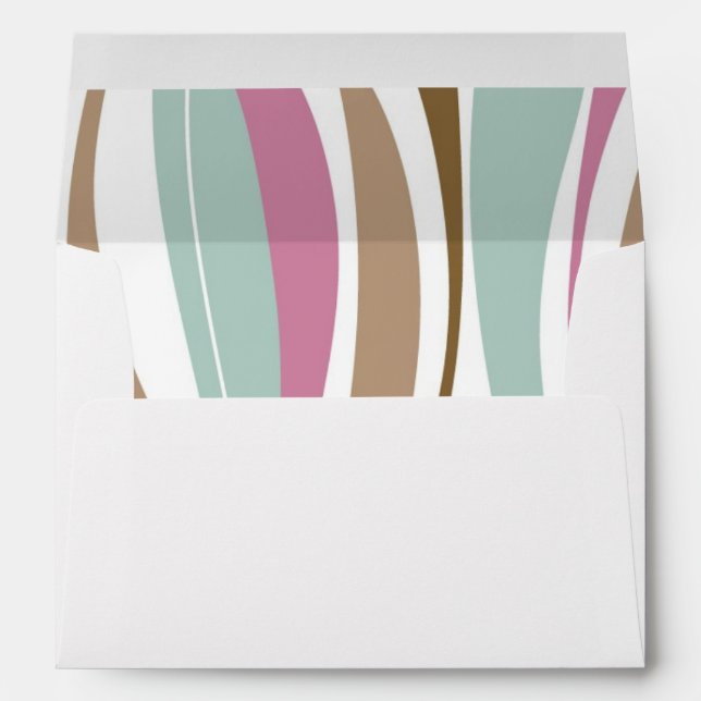 Retro Stripes Envelope (Back (Bottom))