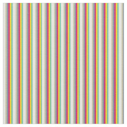Retro Stripes Fabric