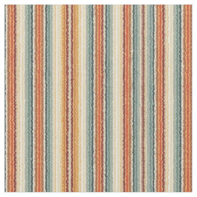 Retro stripes fabric (Close Up)