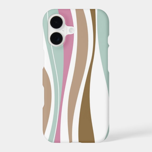 Retro Stripes Iphone Case (Back)