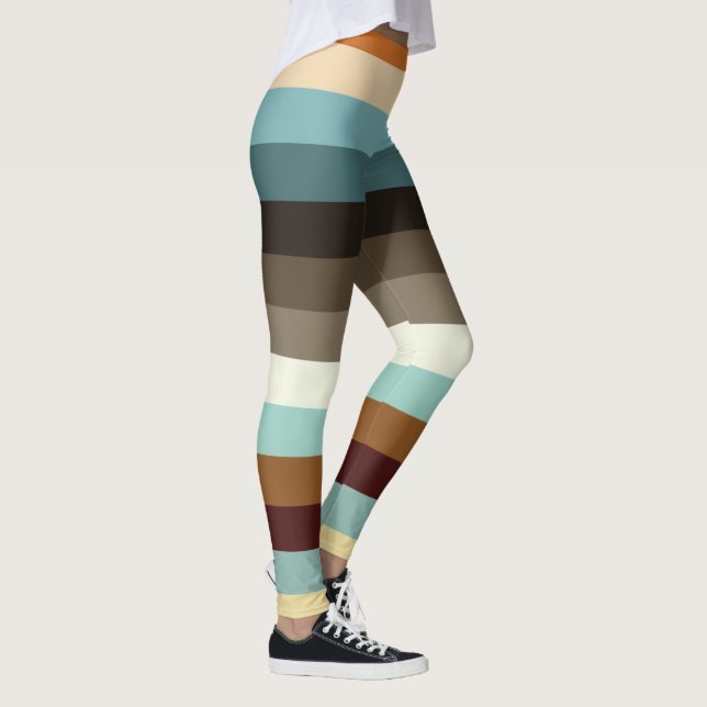 Retro Stripes Leggings (Right)
